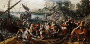 Joachim Beuckelaer Miraculous Draught of Fishes Germany oil painting artist